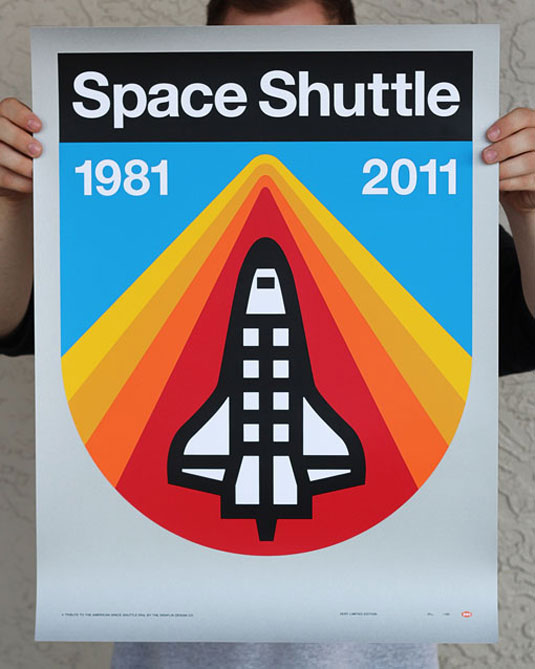retro space posters
