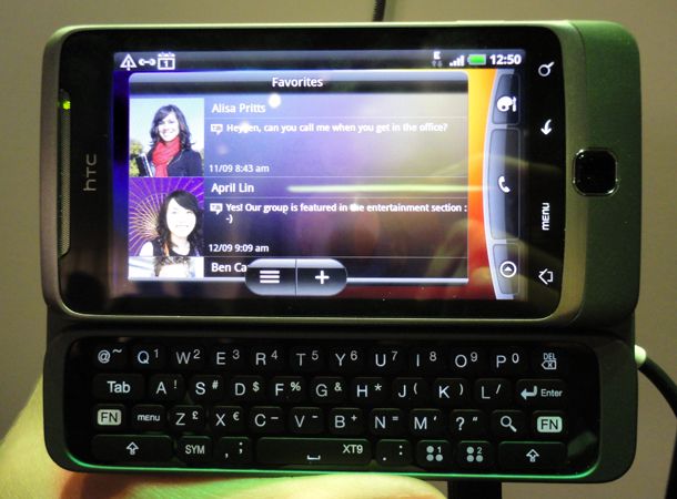HTC Desire Z hands-on