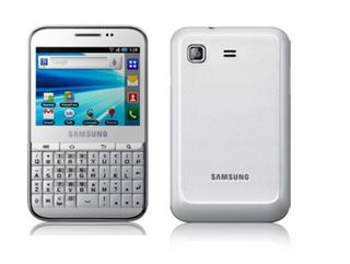 Samsung galaxy pro official white front and back