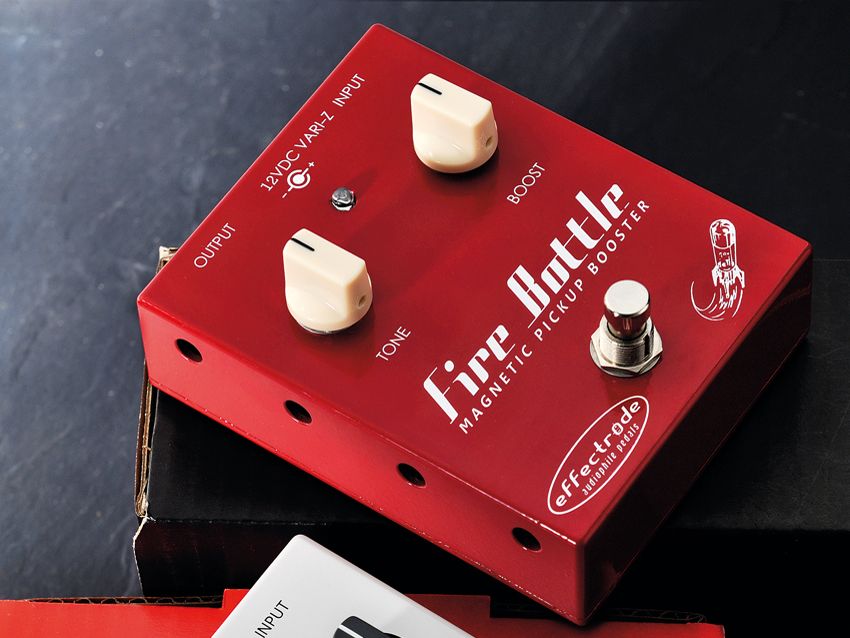 The tone control provides an instant supply of increased Fender twang.