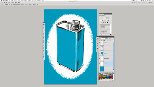 Photoshop retro effect tutorial 09