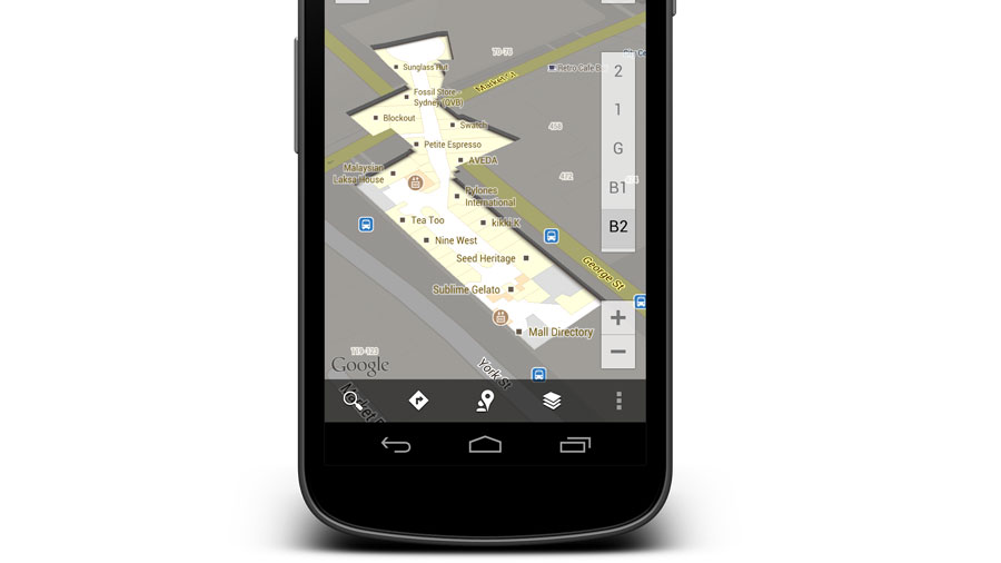 Google Maps indoor