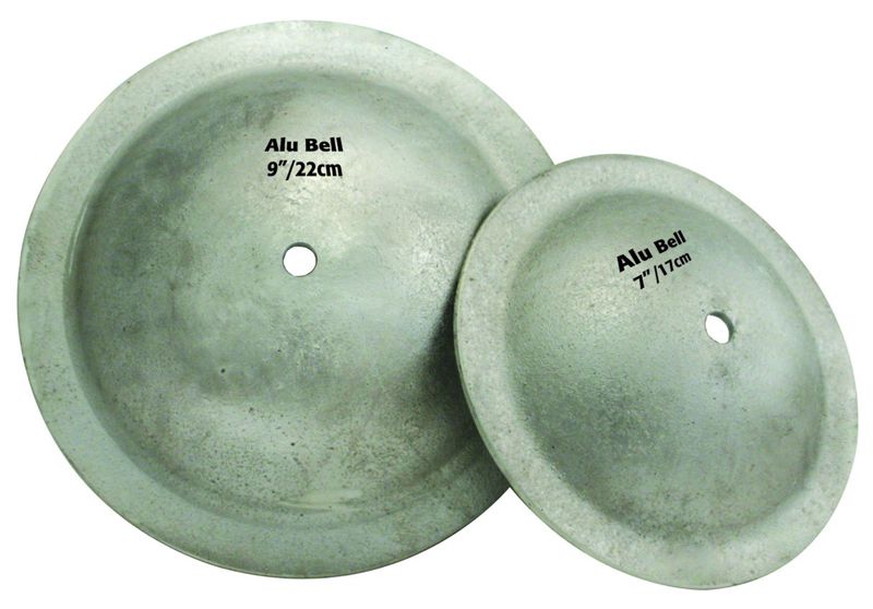 A dome shape with a narrow striking edge.