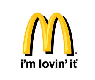 Den offisielle Mcdonalds Corporation-logoen ble designet Av Heye Partner GmbH i 2003's Corporation logo was designed by Heye & Partner GmbH in 2003