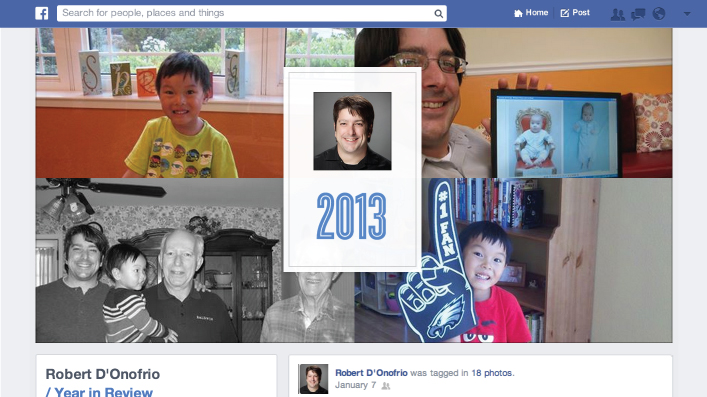 Facebook Year in Review 2013