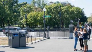 Bigbelly smart bins let the authorities know when they need emptying