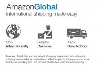 Amazon Global service website
