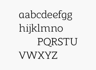 Free font: Modum