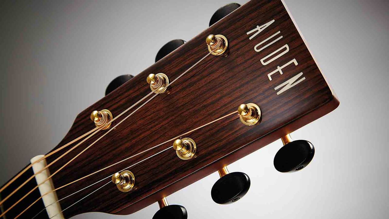 Setup is great, necks feel easy - Auden's name can adorn these guitars proudly