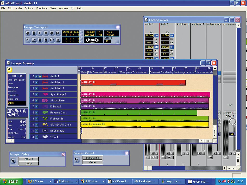 The MIDI component hasn't changed much since the 2005 version.