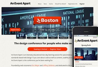 Best responsive websites: An Event Apart