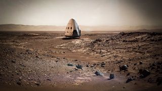 Space X Mars landing news