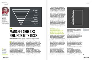 Harry Roberts has written a full introduction to, and overview of, ITCSS for the issue 267 of net magazine.