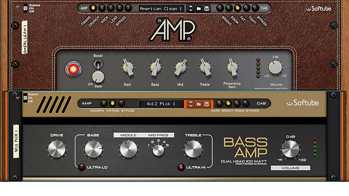 Softube brings its analogue modelling expertise to Reason with two new amp-modelling devices