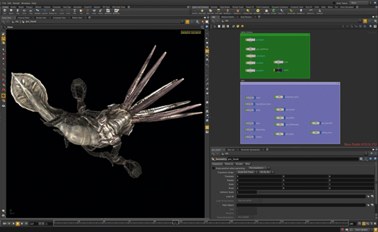 Houdini has a complete set of modelling tools, which thanks to the nodal workflow can make file interchange much easier