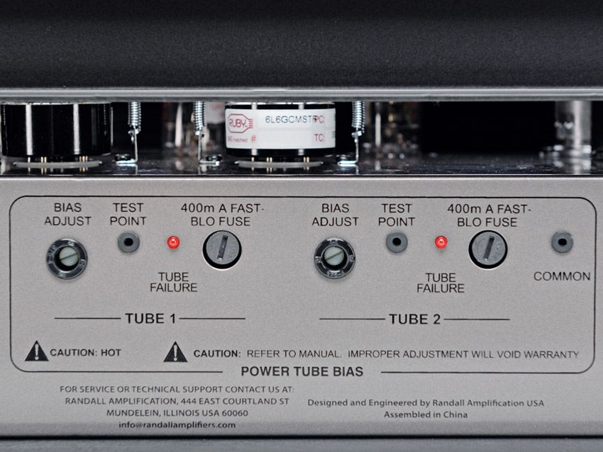 The RT series aims the Randall all-valve sound at first timers.