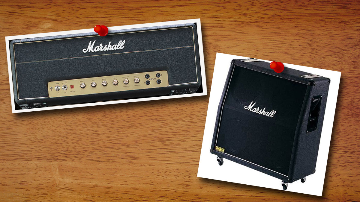 2x Marshall 50-watt 1987x Plexi heads