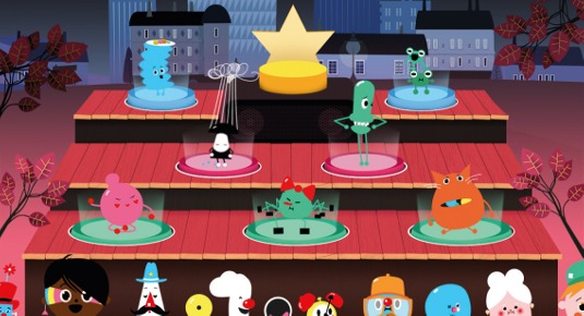 Toca Boca apps for kids use sound to announce, to confirm, and to delight. These apps provide a good model for grownups' ones too