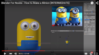 Pure fun: Minions in Blender!