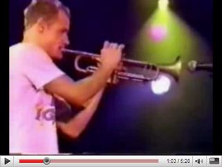 Flea: he's always blowing his own trumpet