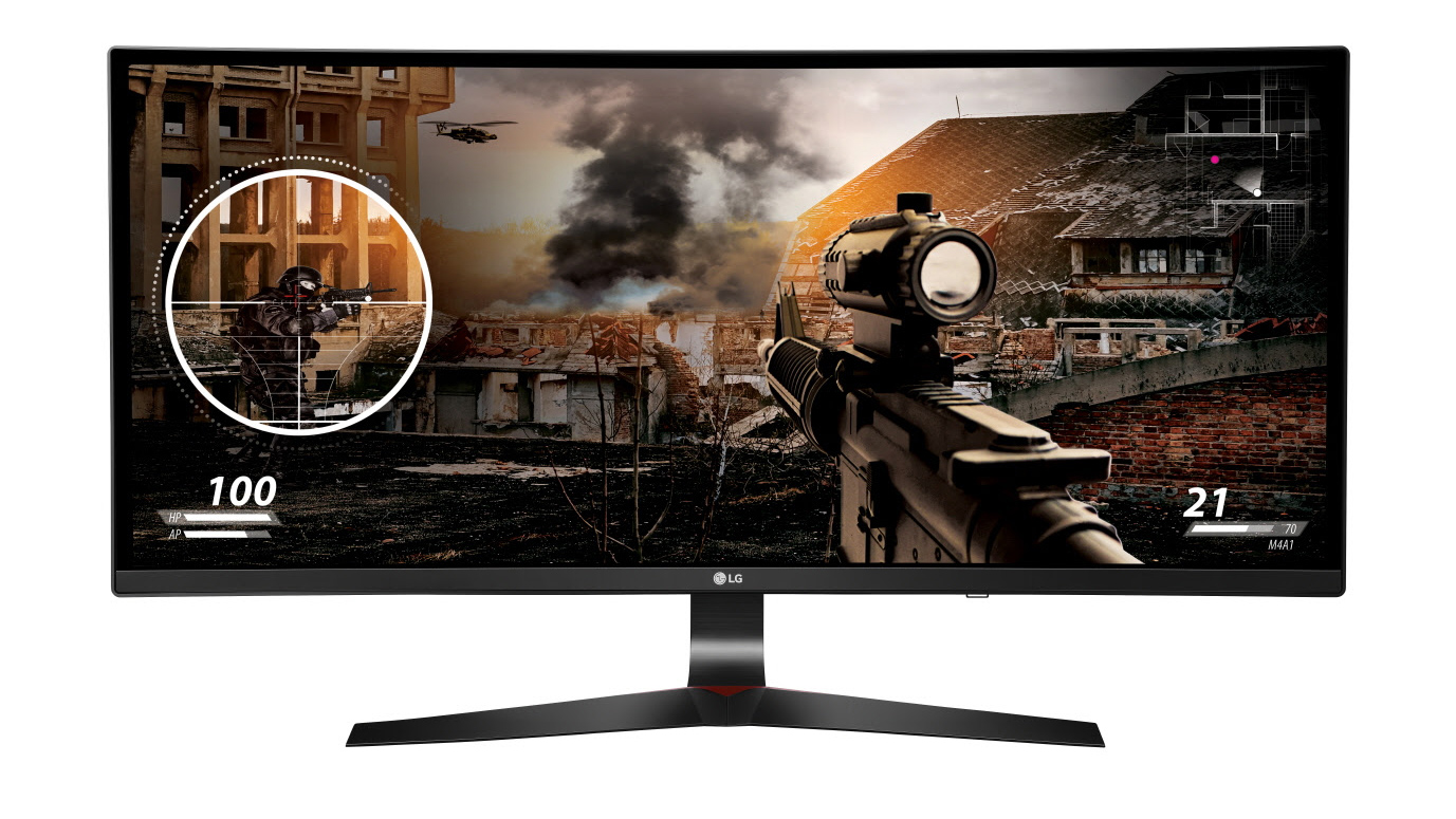 LG 21:9 gaming monitor