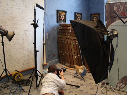 Guitarist Magazine shoot