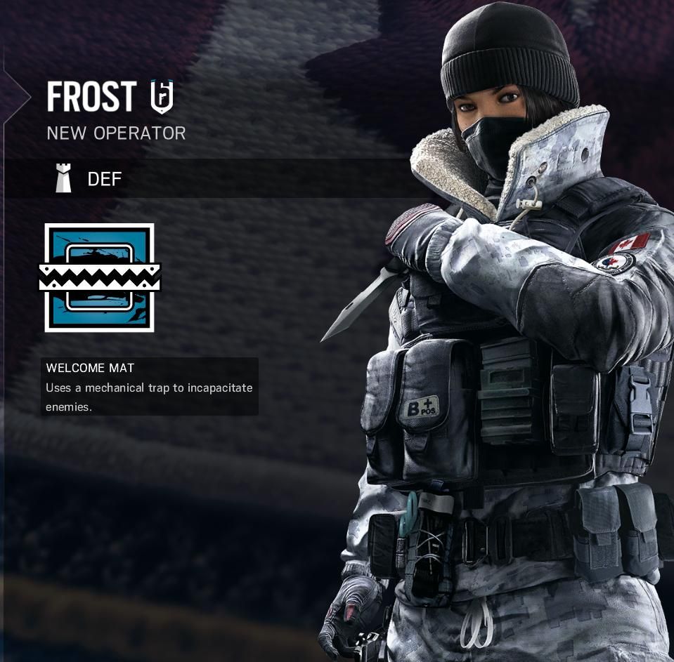 Best Frost Loadout Rainbow Six Siege