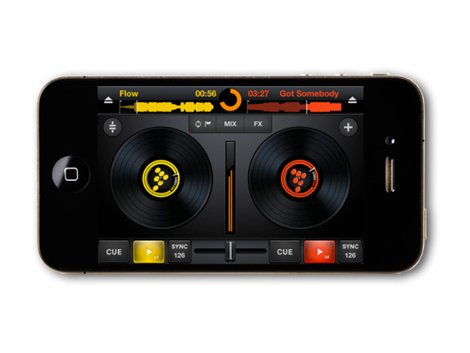 Mixvibes CrossDJ for iPhone, free