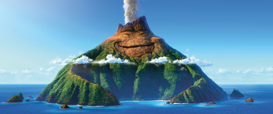 Uku, a lonely volcano, is the star of Pixar's new short, Lava.