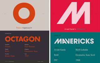 Matt Mitchell showcases characters from typefaces