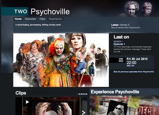 Win a web design award: Psychoville