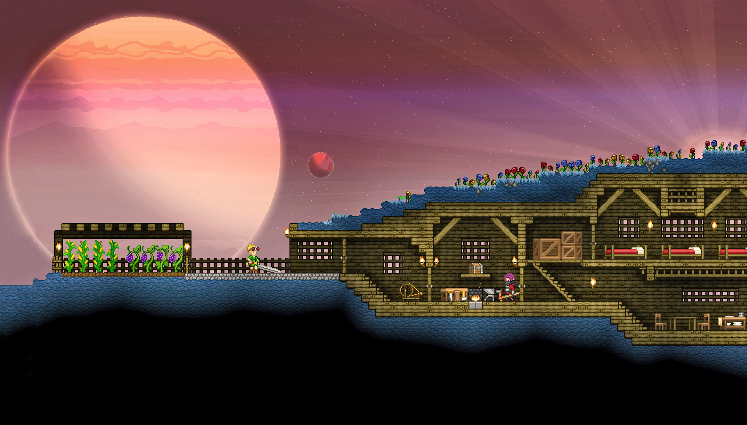 Starbound: an ambitious 2D sandbox game set in a procedurally generated infinite universe | PC Gamer