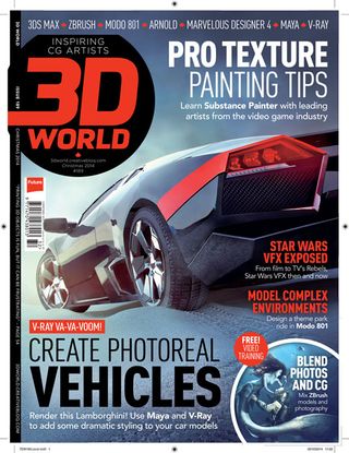 The latest issue of 3D World is on sale now