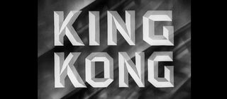 Typography in movies: King Kong