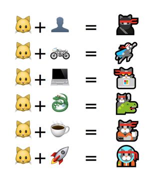 Ninja cat emojis
