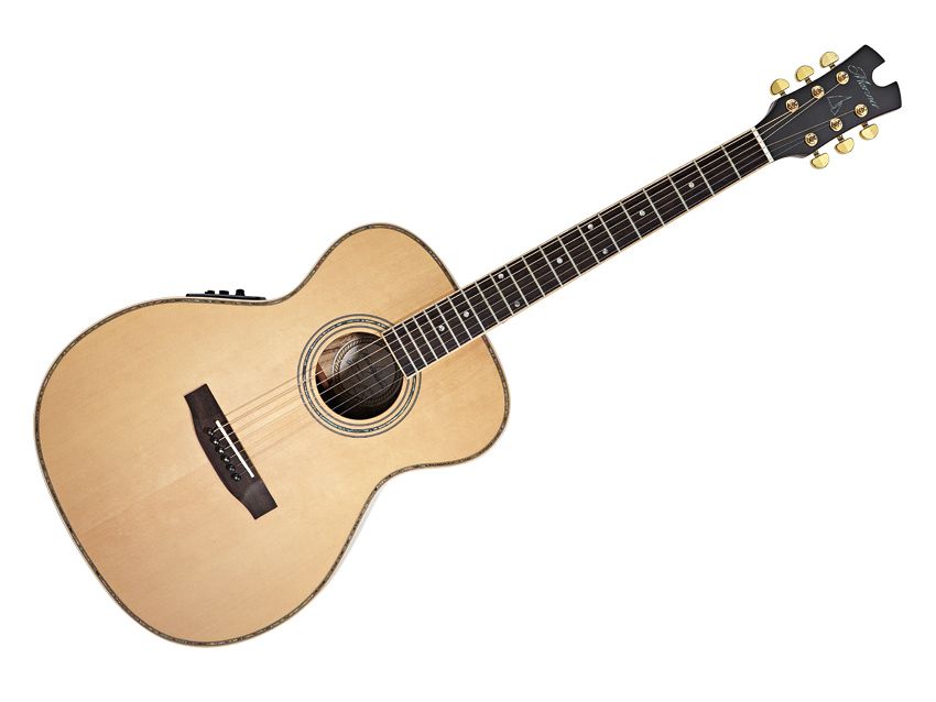 The OME's Presys Blend uses both a Sonicore undersaddle pickup and a microphone.