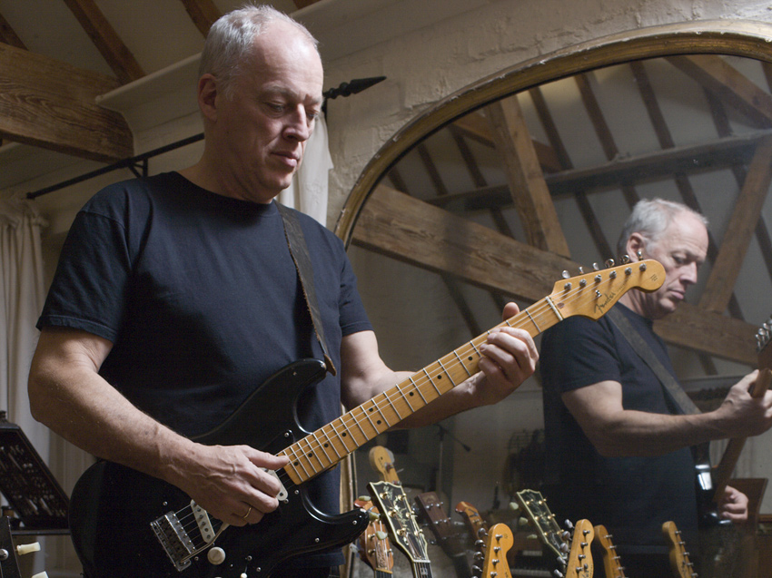 Gilmour with the original