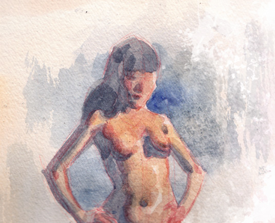 How to paint in color