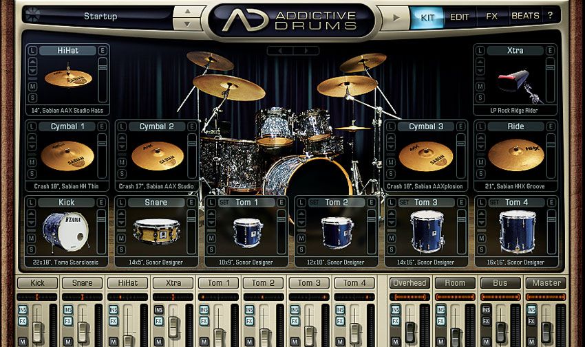 No pared-down 'lite' edition, Addictive Drums brings world-class acoustic drums to Sonar Producer Edition