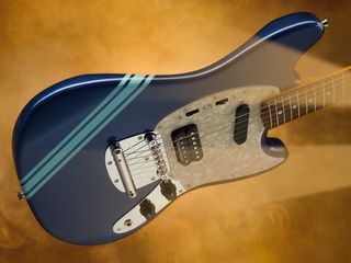 Unfortunately, the classic Fender Mustang tuning instability has survived the modification of the over-engineered vibrato.