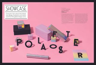 This month's showcase reveals the freshest new design work