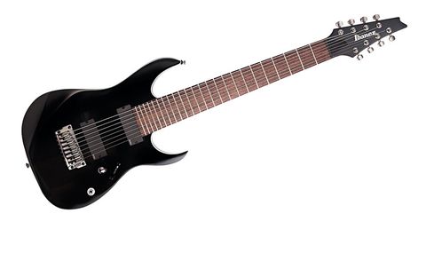 There is no question that the Iron Label eight-string is the most intimidating guitar in the series