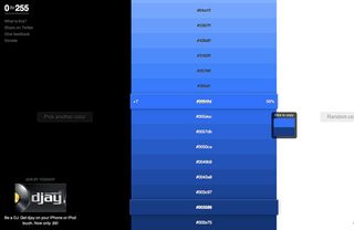 0to255.com is a brilliant tool by Shaun Chapman. Enter a hex value to see shades darker and lighter, all easy to copy