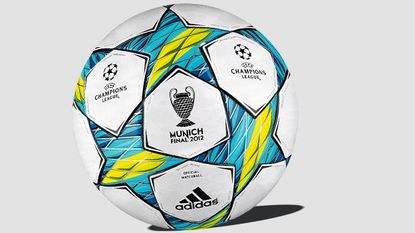 April 2012: Adidas Champions League final ball 