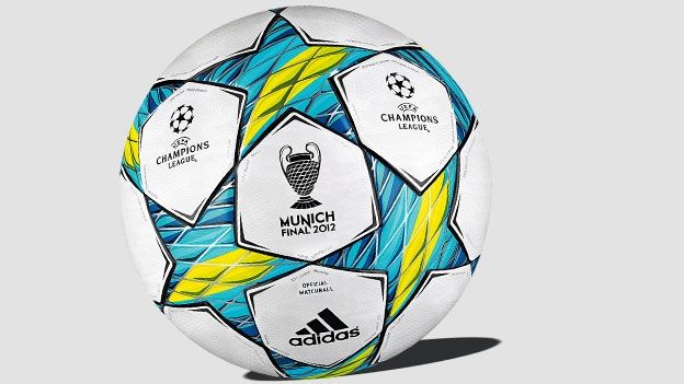 April 2012: Adidas Champions League final ball