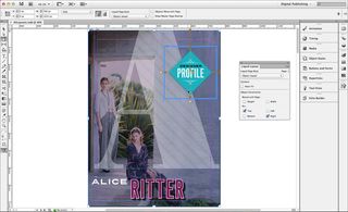 InDesign CS6 showing the new Liquid Layout tool