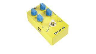 Dialling back the level pedal will take the edge off distorted tones