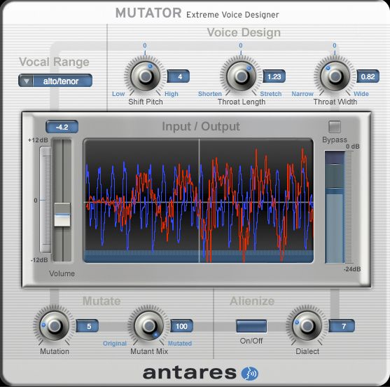 Mutator enables you to produce all kinds of out-there sounds.