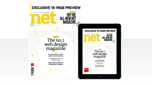 The new look net magazine is available as a deluxe print title or fully interactive iPad app