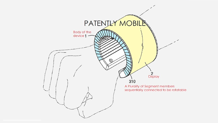 Samsung&#039;s next wearable might be a bracelet that turns into a smartphone